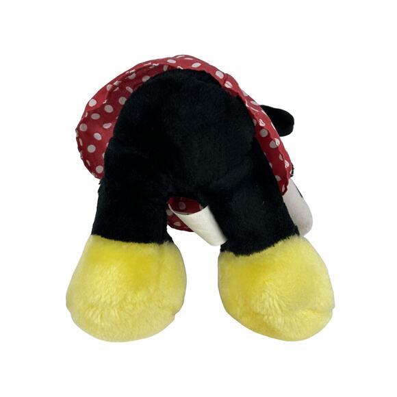 Vintage Walt Disney World Disneyland Minnie Mouse 8" Plush Stuffed Animal - Picture 5 of 8